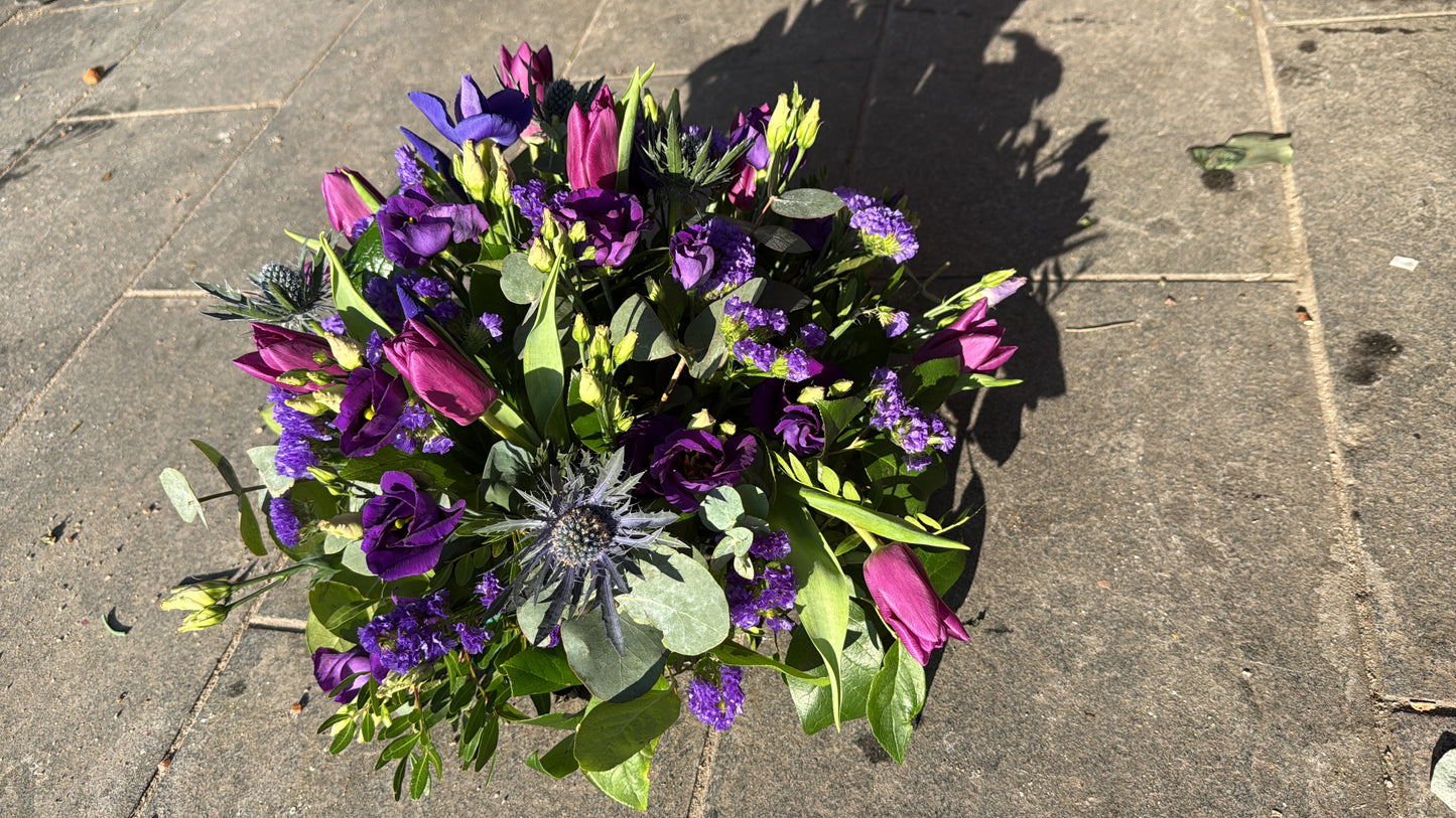 Posie Funeral Spray Arrangement
