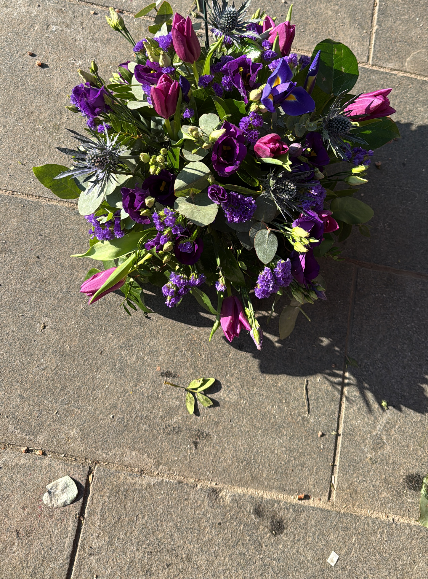 Posie Funeral Spray Arrangement