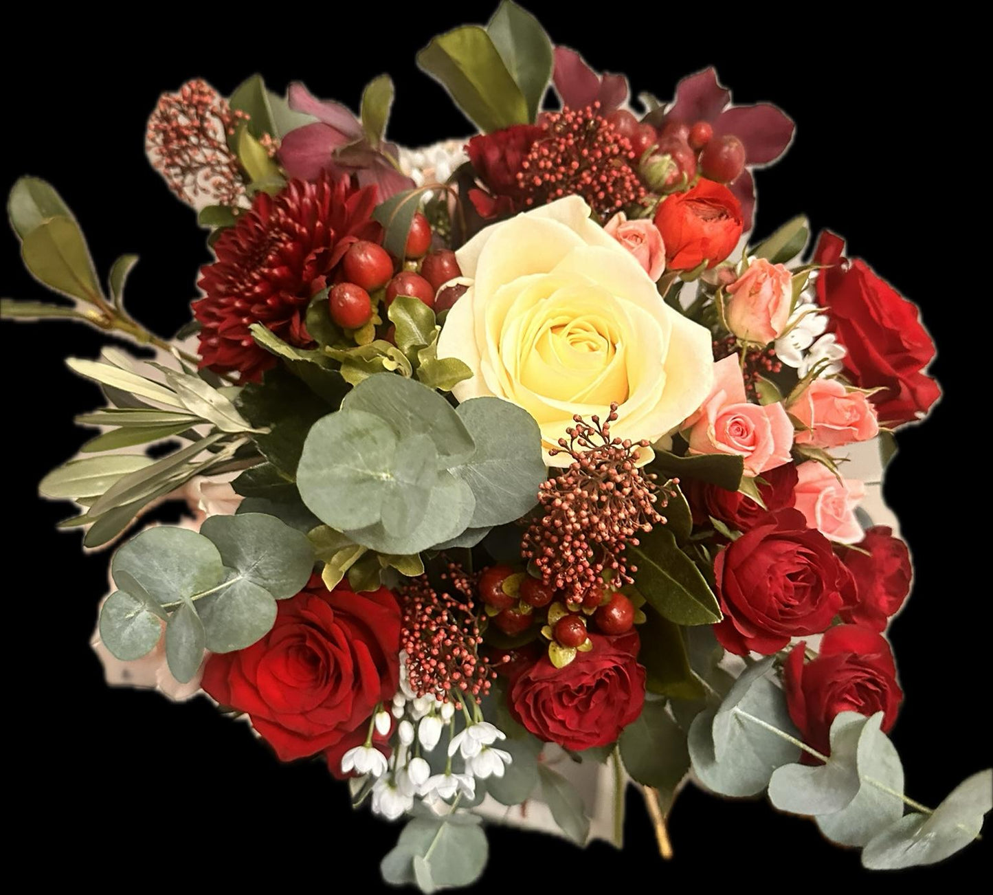 Mixed bouquet, Florist selection
