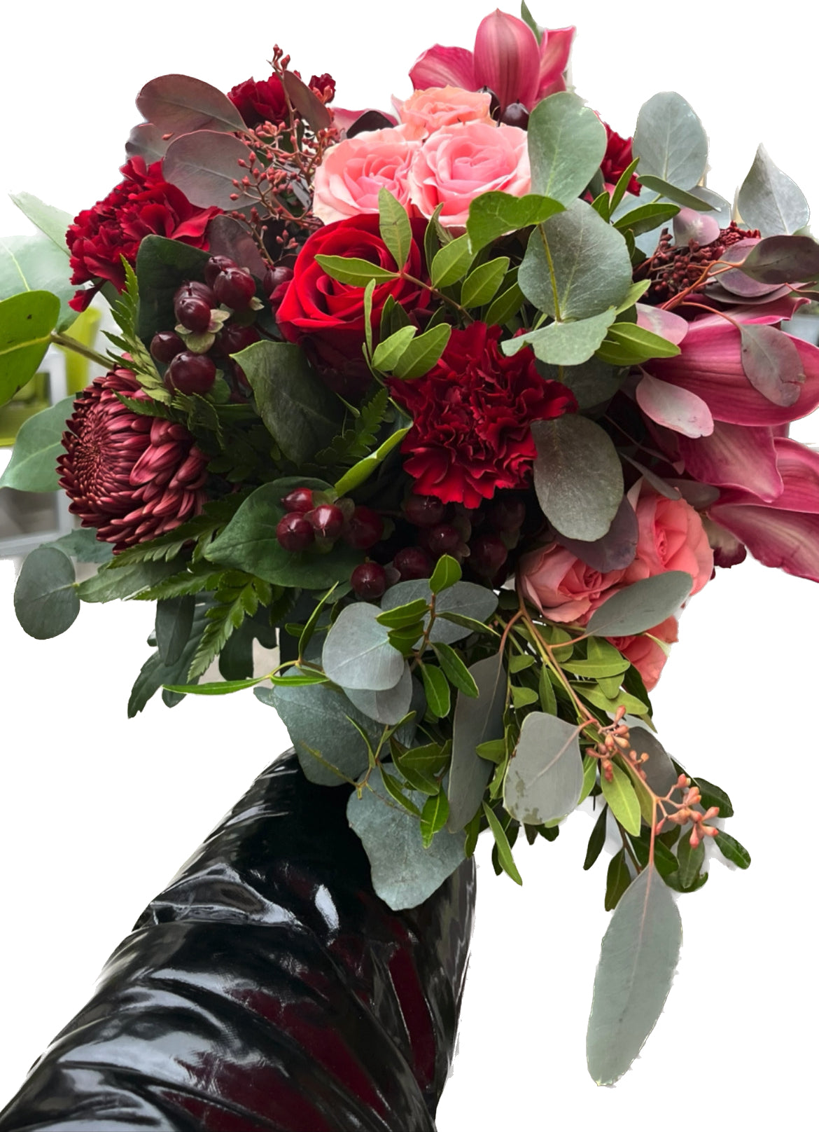 Mixed bouquet, Florist selection
