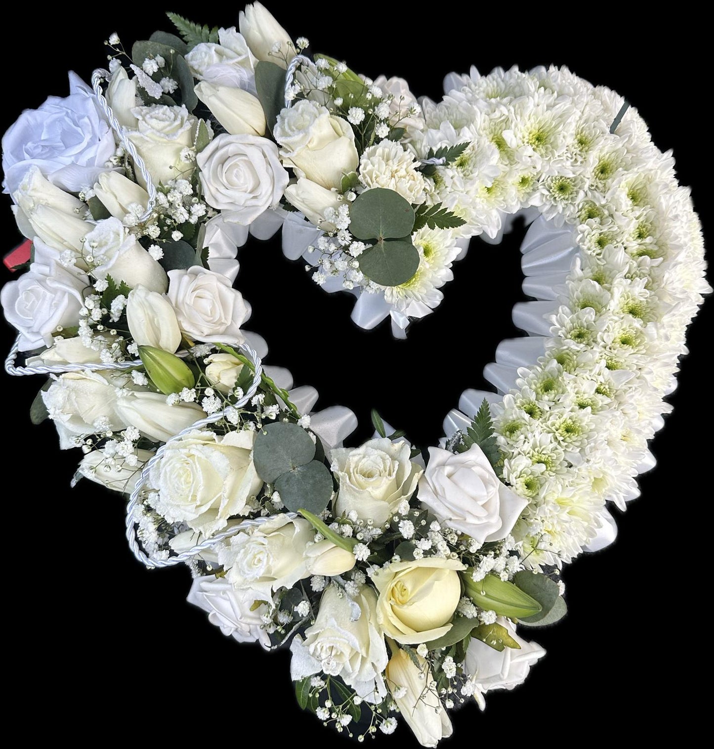 Ivory Mixed Heart