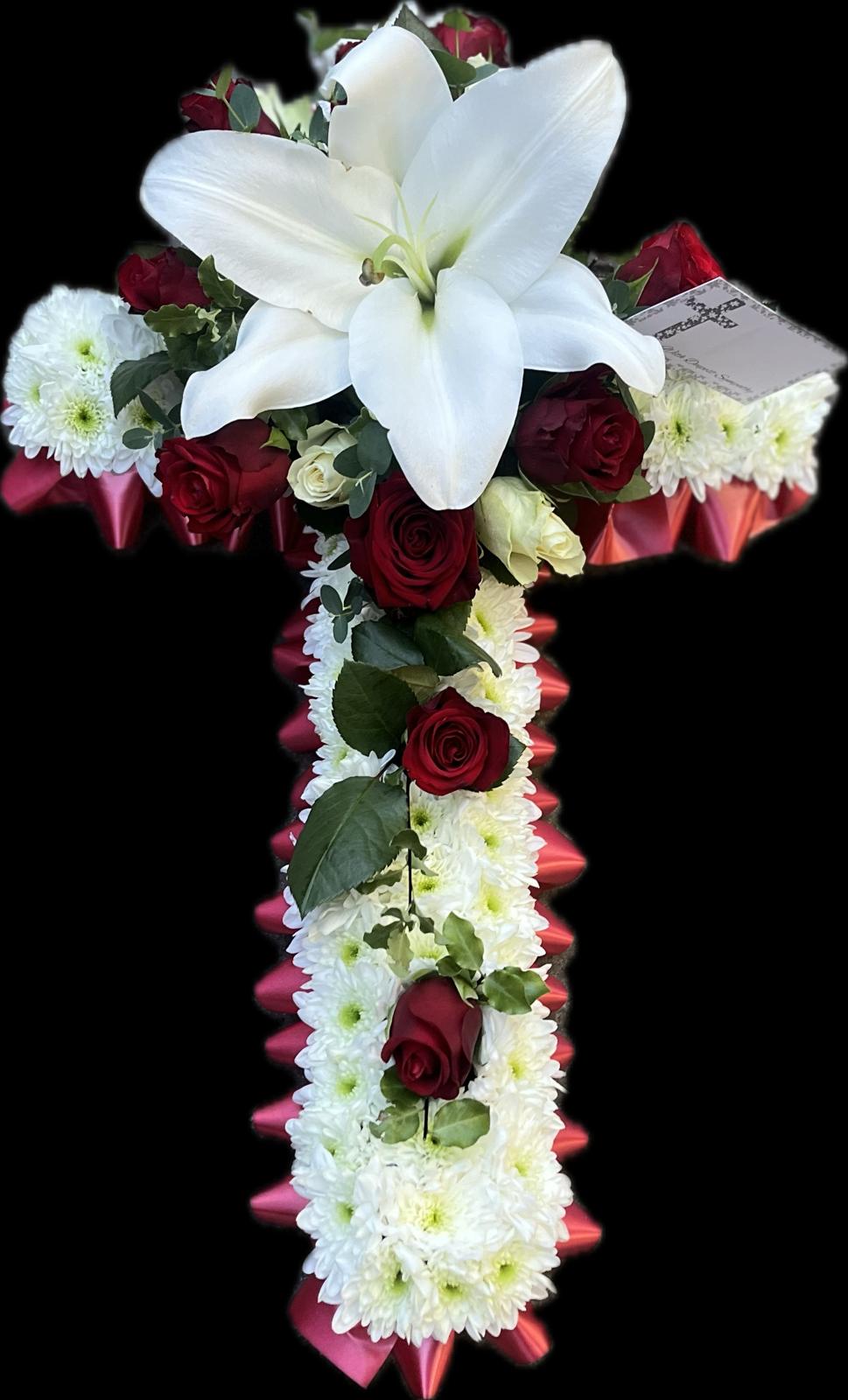 Small Lilly Cross Tribute