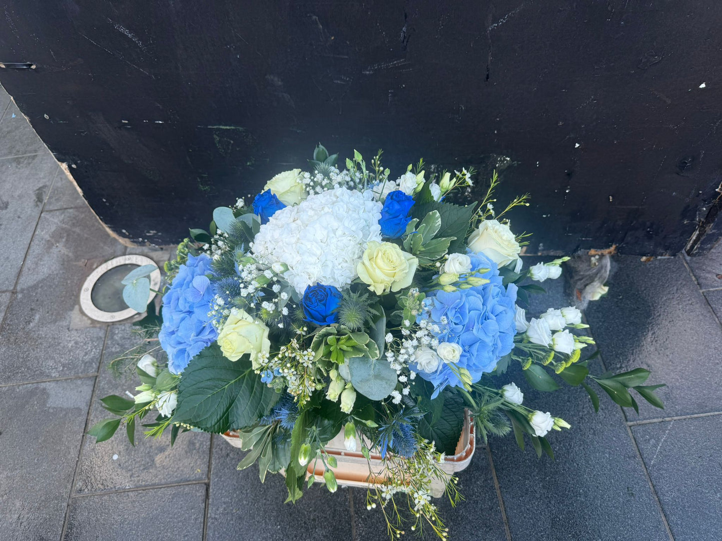 Hydrangeas Coffin Spray