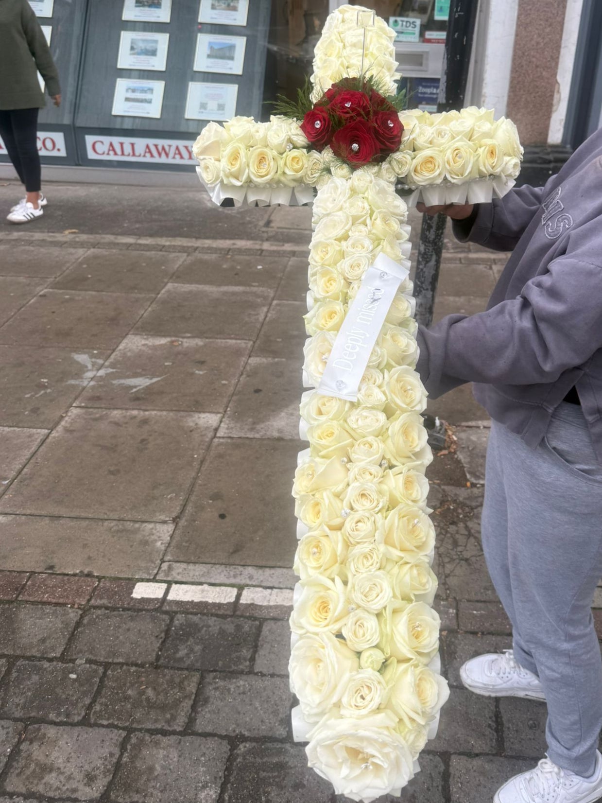 White Avalanche Cross