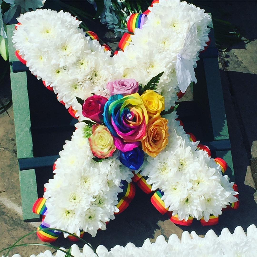 Rainbow Kiss Lettering