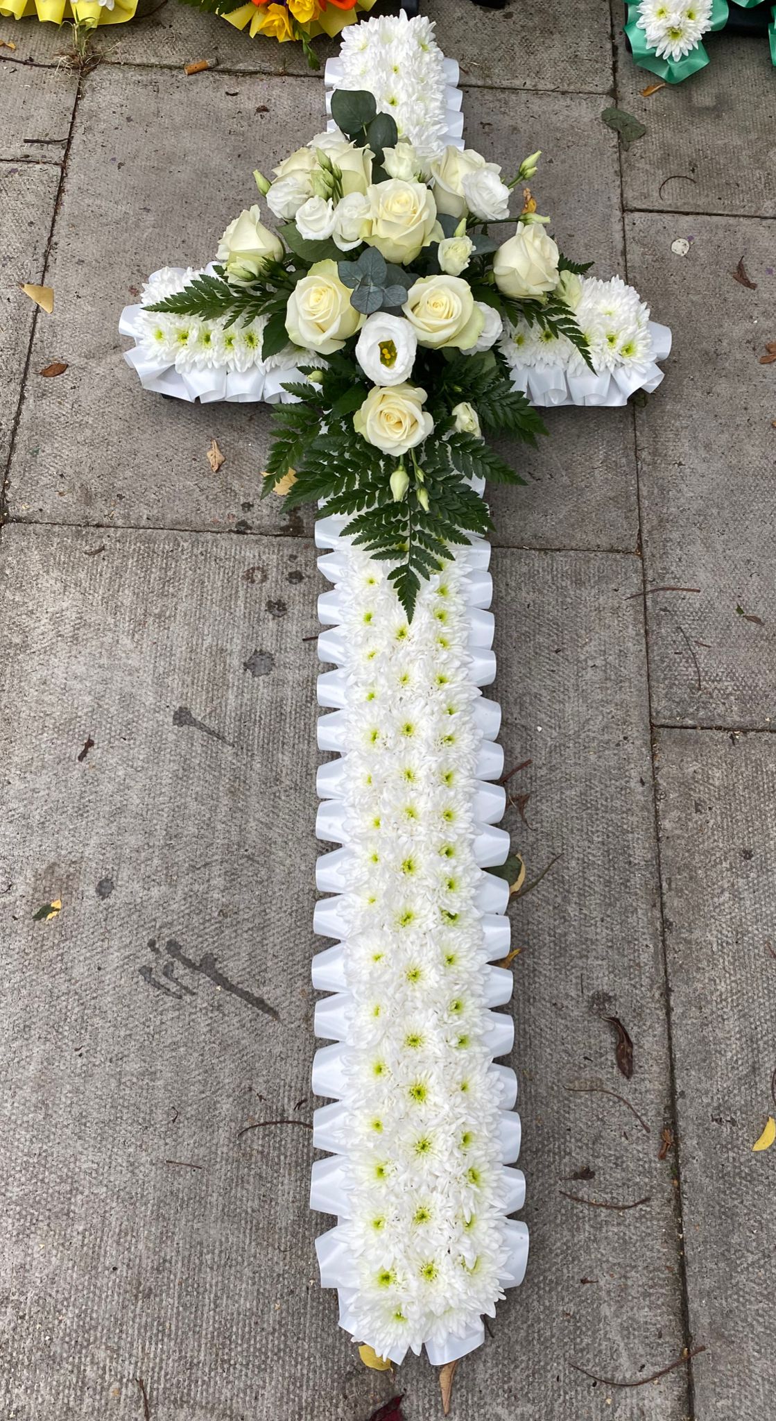 Rose Fern Cross