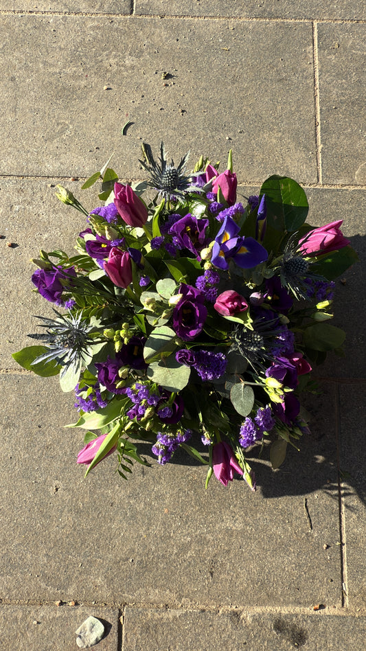 Posie Funeral Spray Arrangement