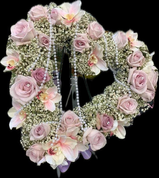 Pink Pearl Open Heart