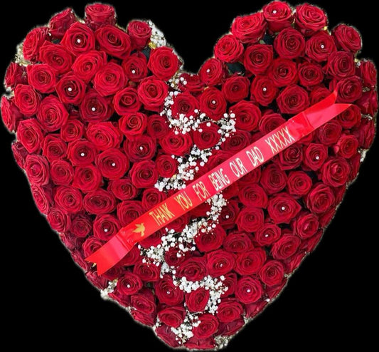 Red Rose Heart