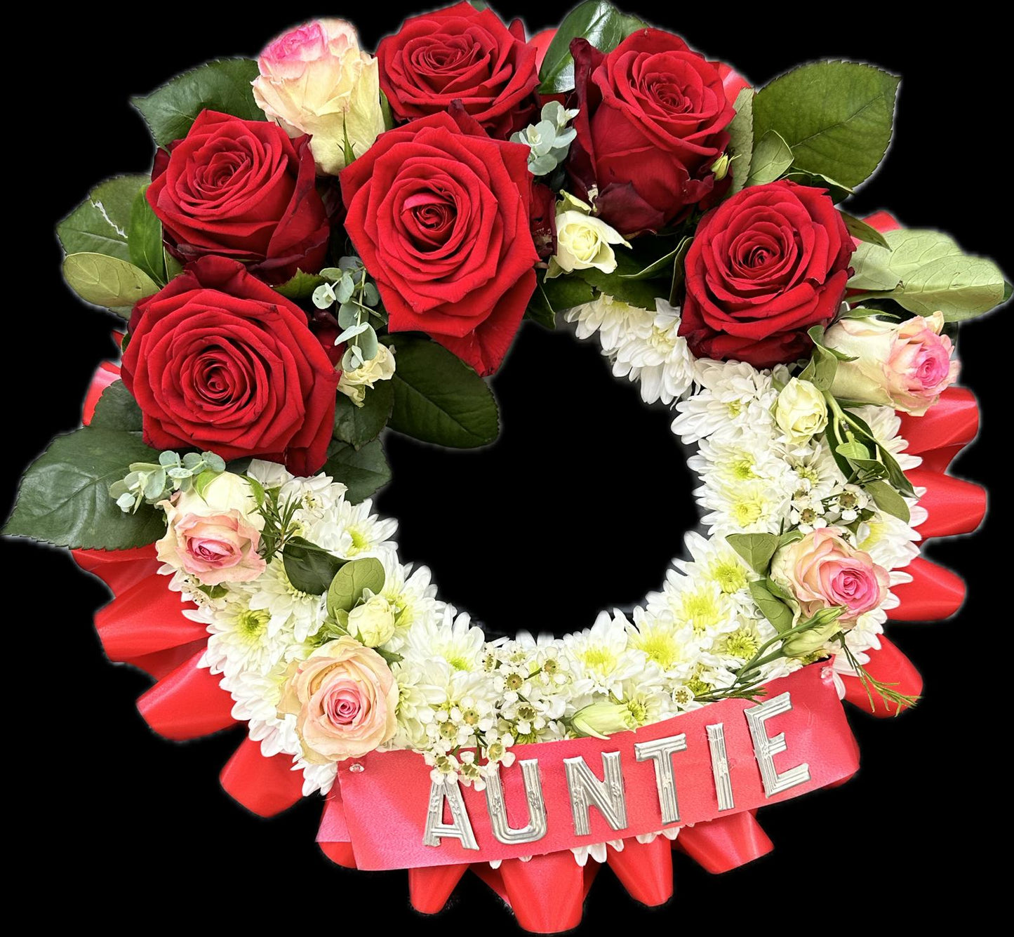 Rose Chrysanthemum Wreath
