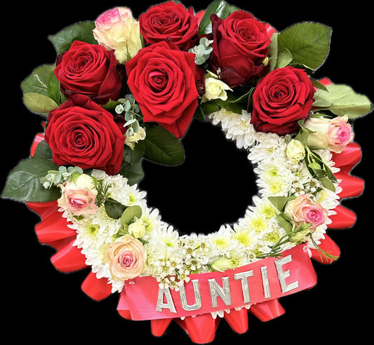 Rose Chrysanthemum Wreath
