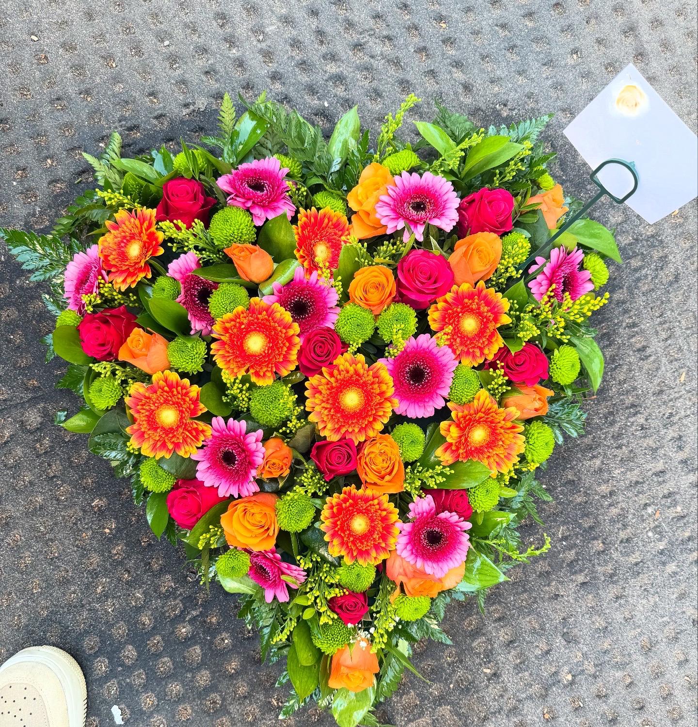 Multicolour Heart Tribute