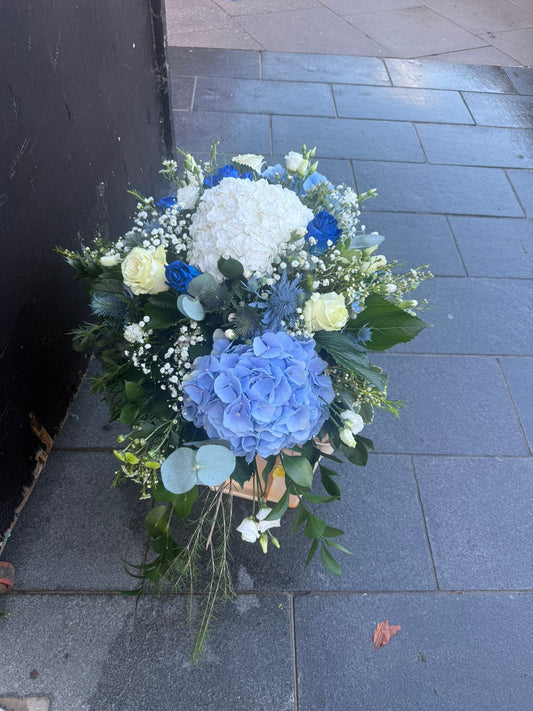 Hydrangeas Coffin Spray