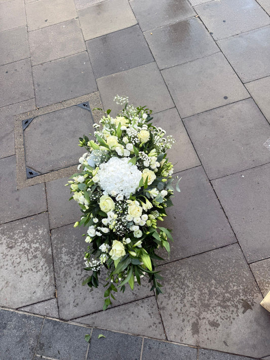 Elegant Coffin Spray